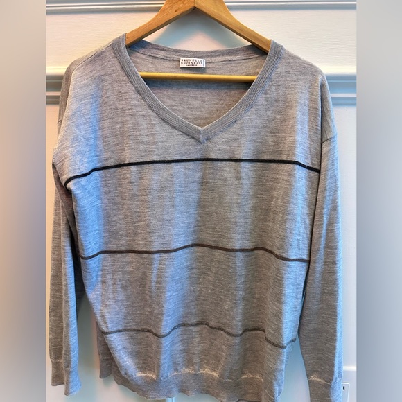 Brunello Cucinelli Monilli Cashmere Silk Sweater